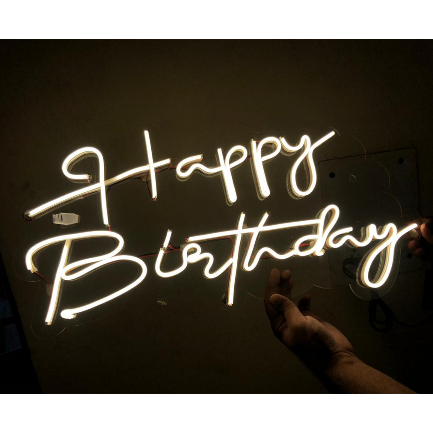 Happy Birthday Neon Sign