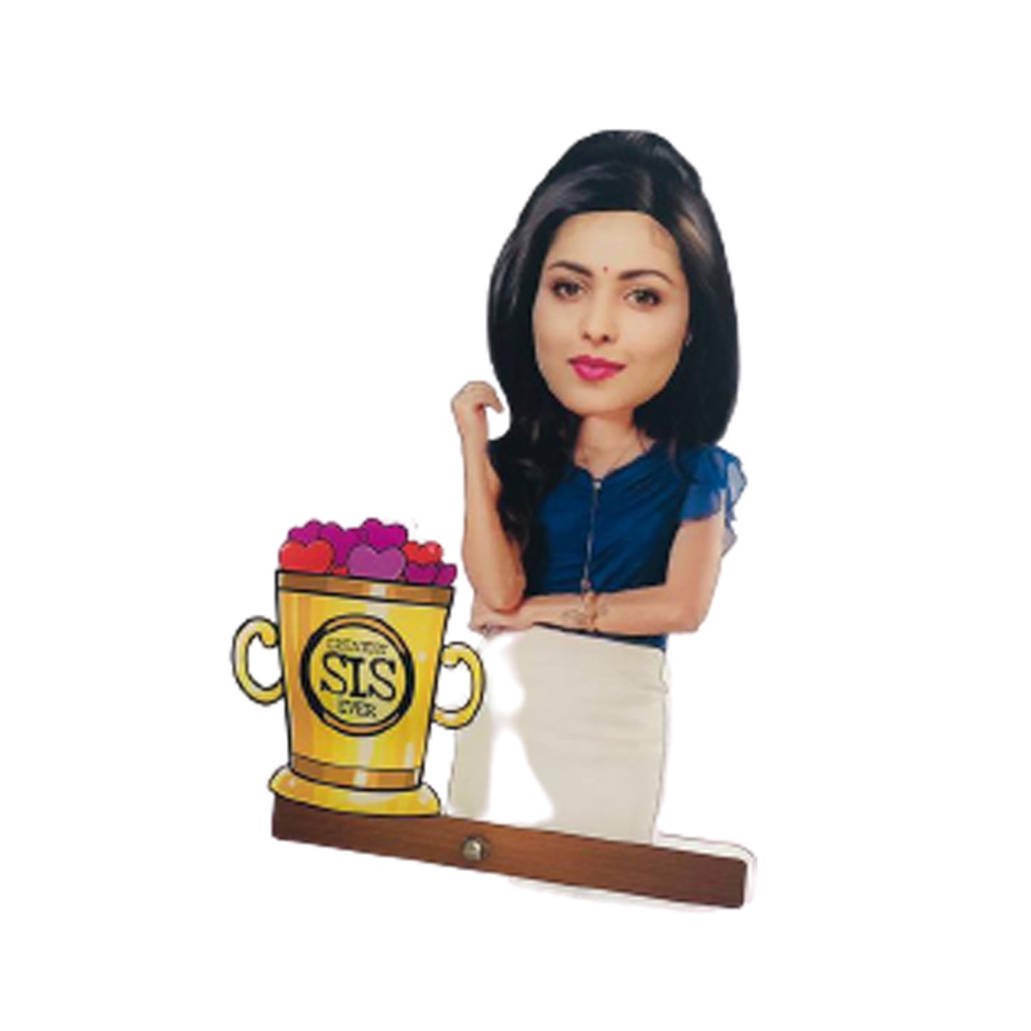 Greatest Sis Ever | Acrylic Caricature