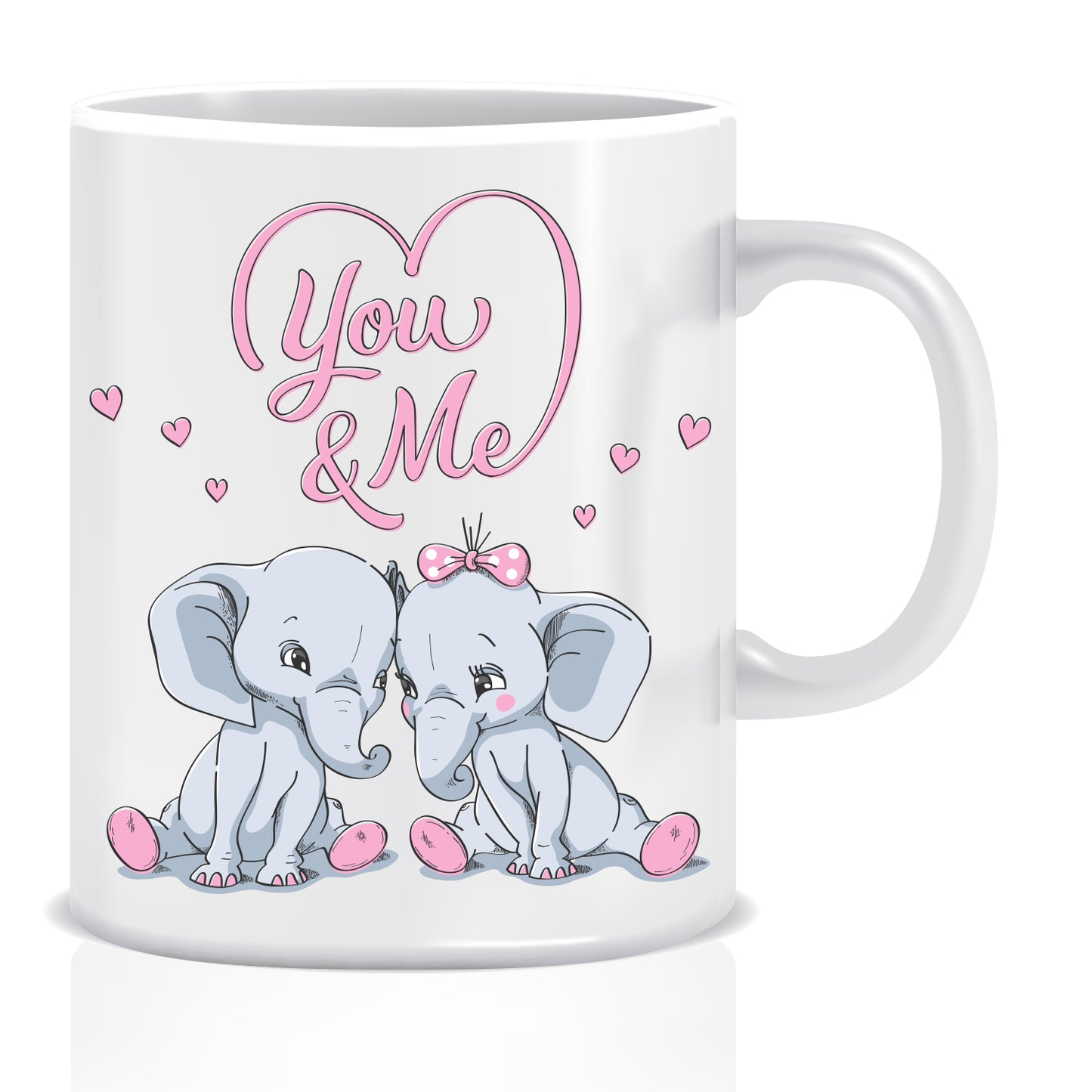You & Me Ceramic Coffee Mug -ED1411