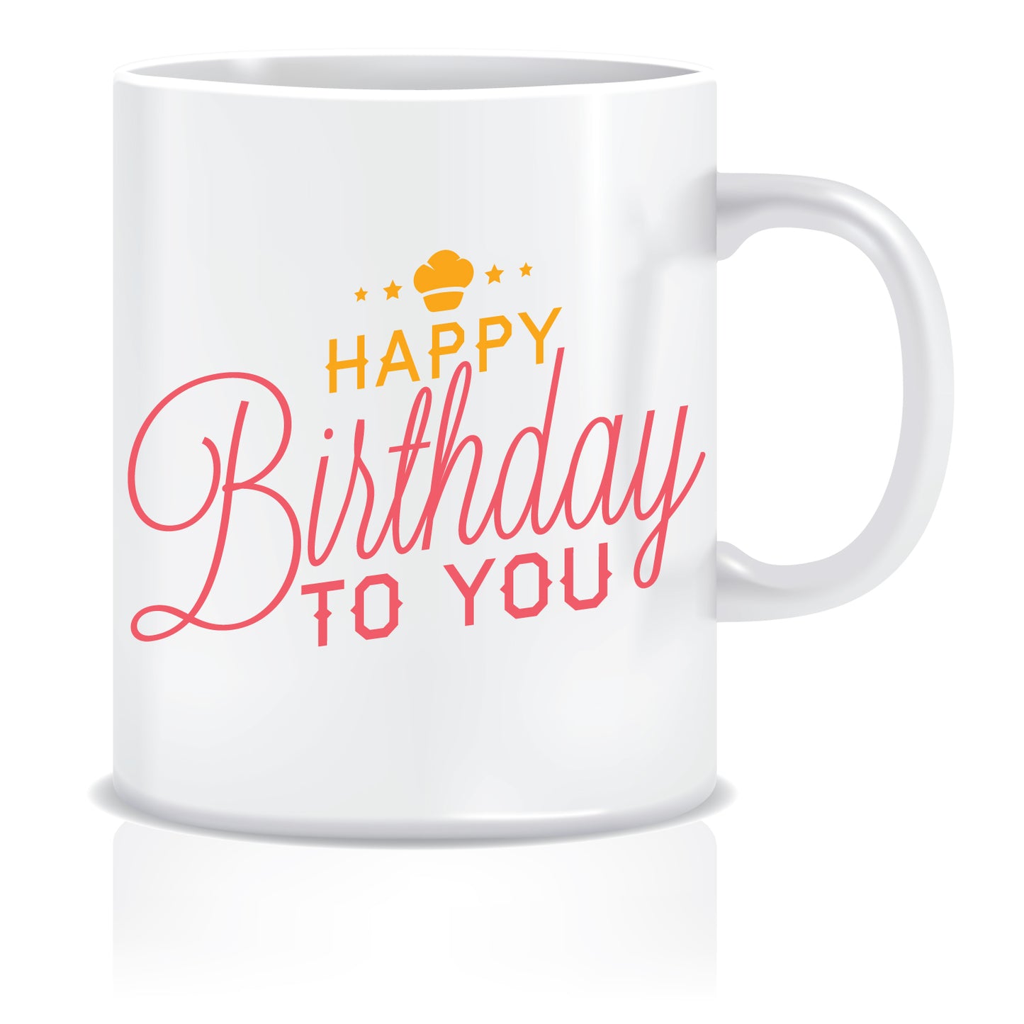 Happy Birthday Printed Coffee Mug ED645