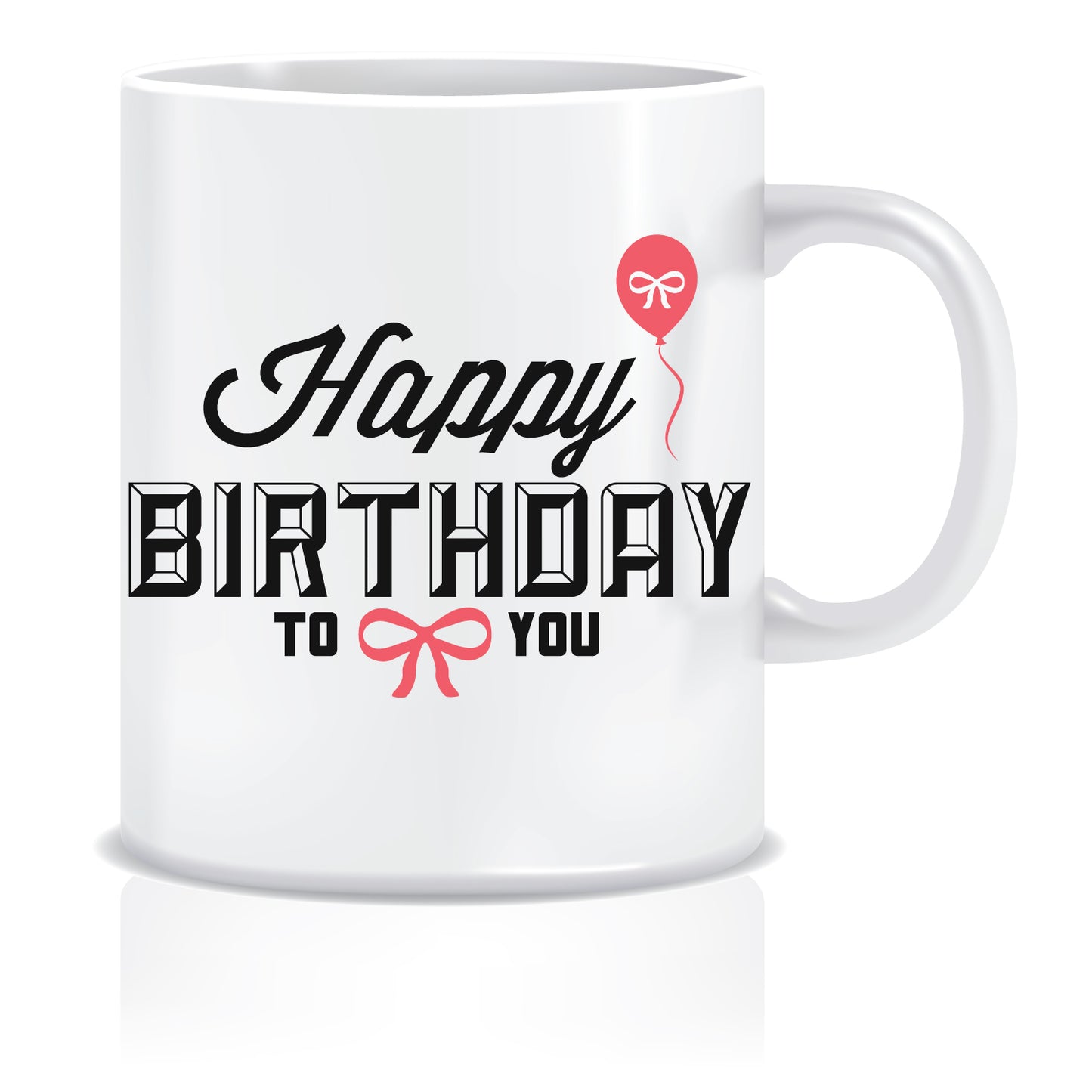 Happy Birthday Printed Coffee Mug ED646