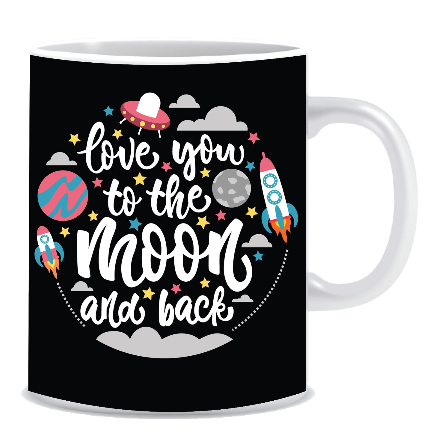 Love You to The Moon and Back Coffee Mug | ED1337