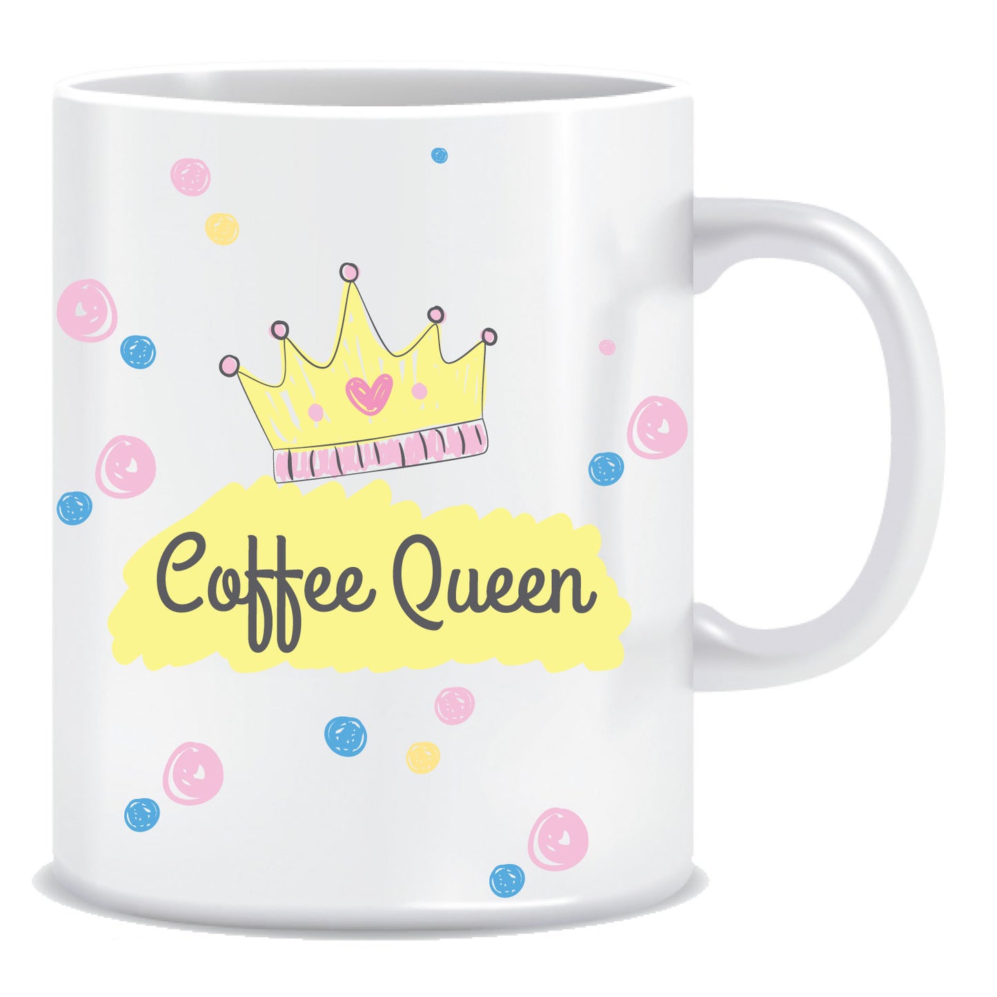 Coffee Queen Ceramic Coffee Mug -ED1323