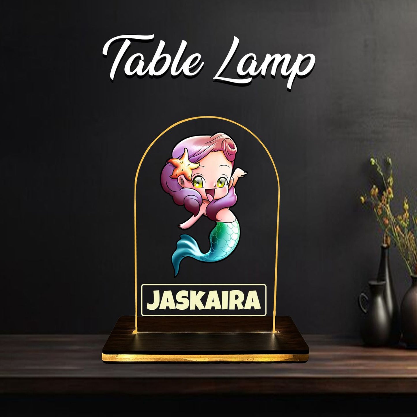 Landscape LED Acrylic Table Frame