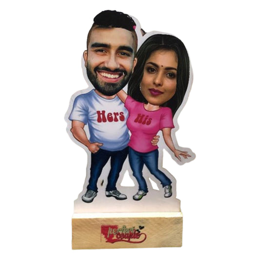 Personalized MDF Caricature | 012