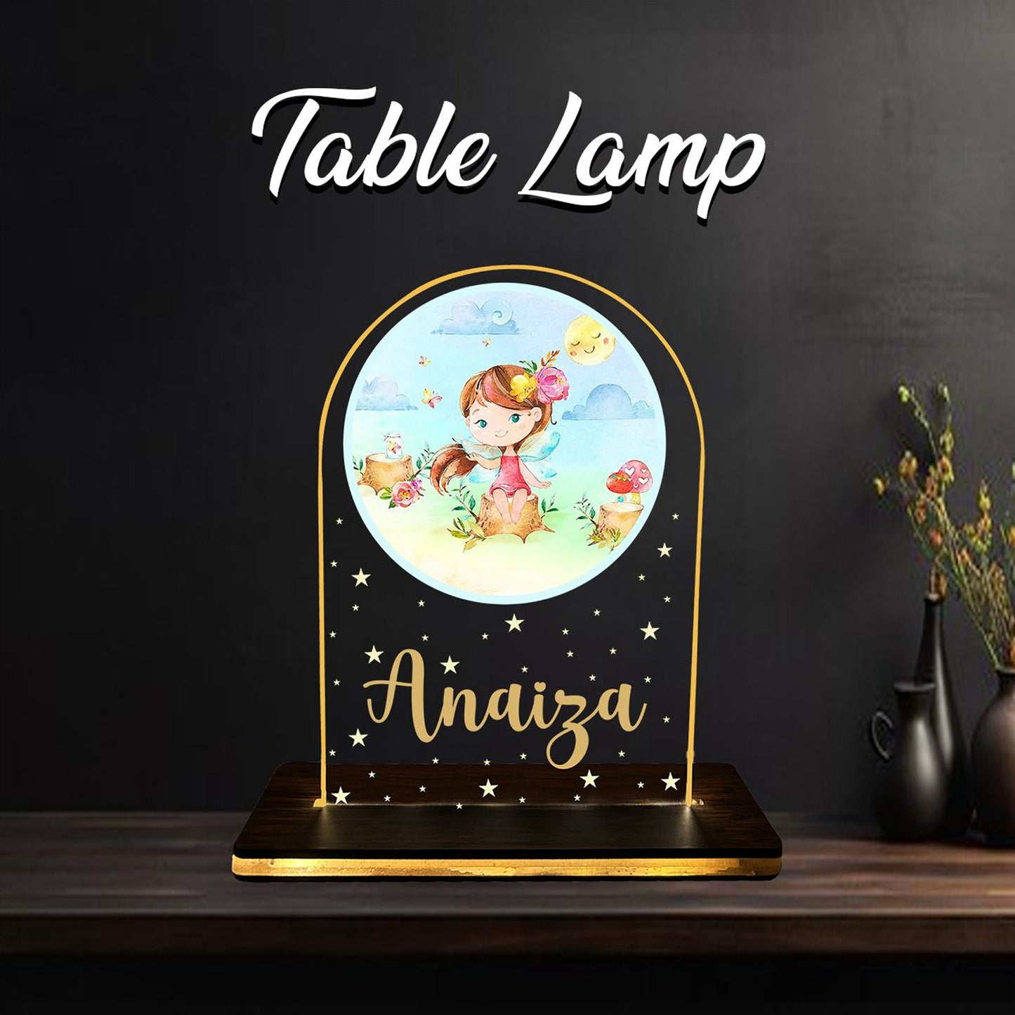 Landscape LED Acrylic Table Frame