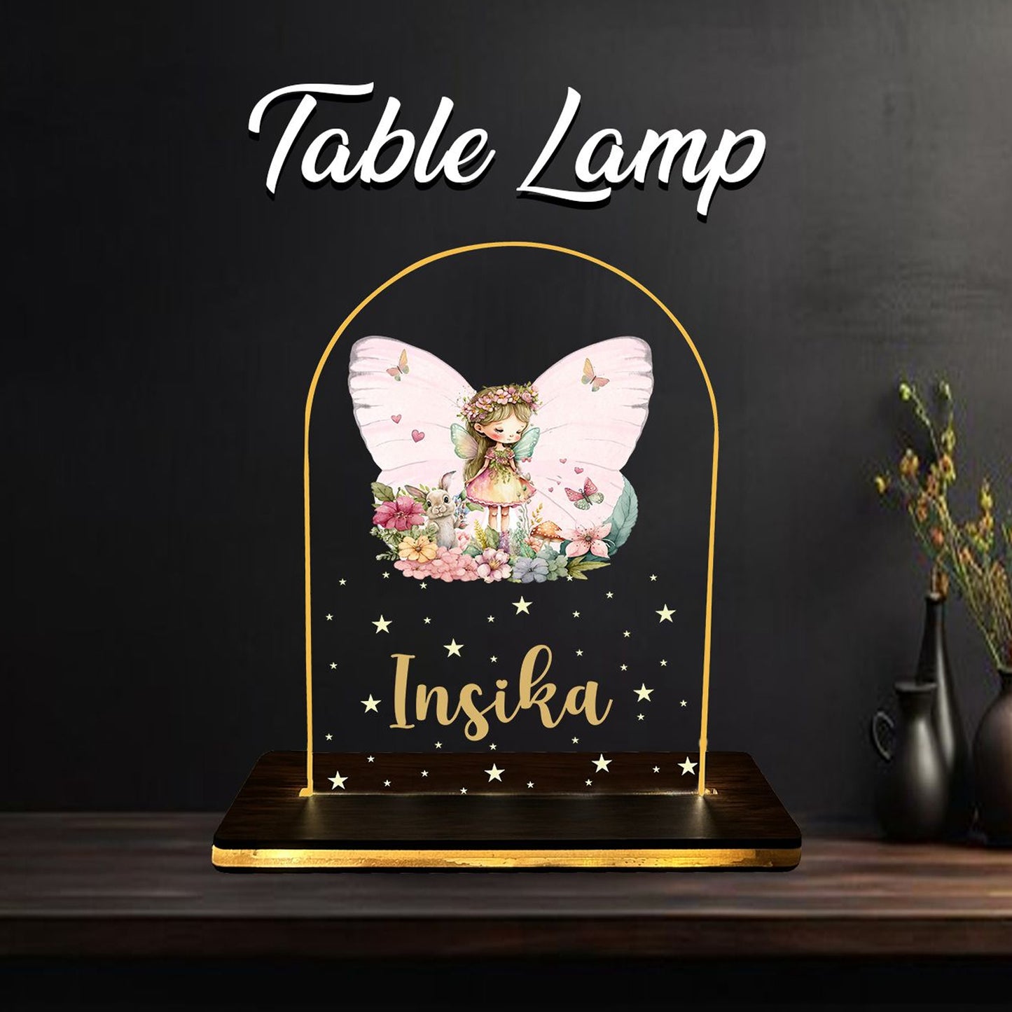 Landscape LED Acrylic Table Frame