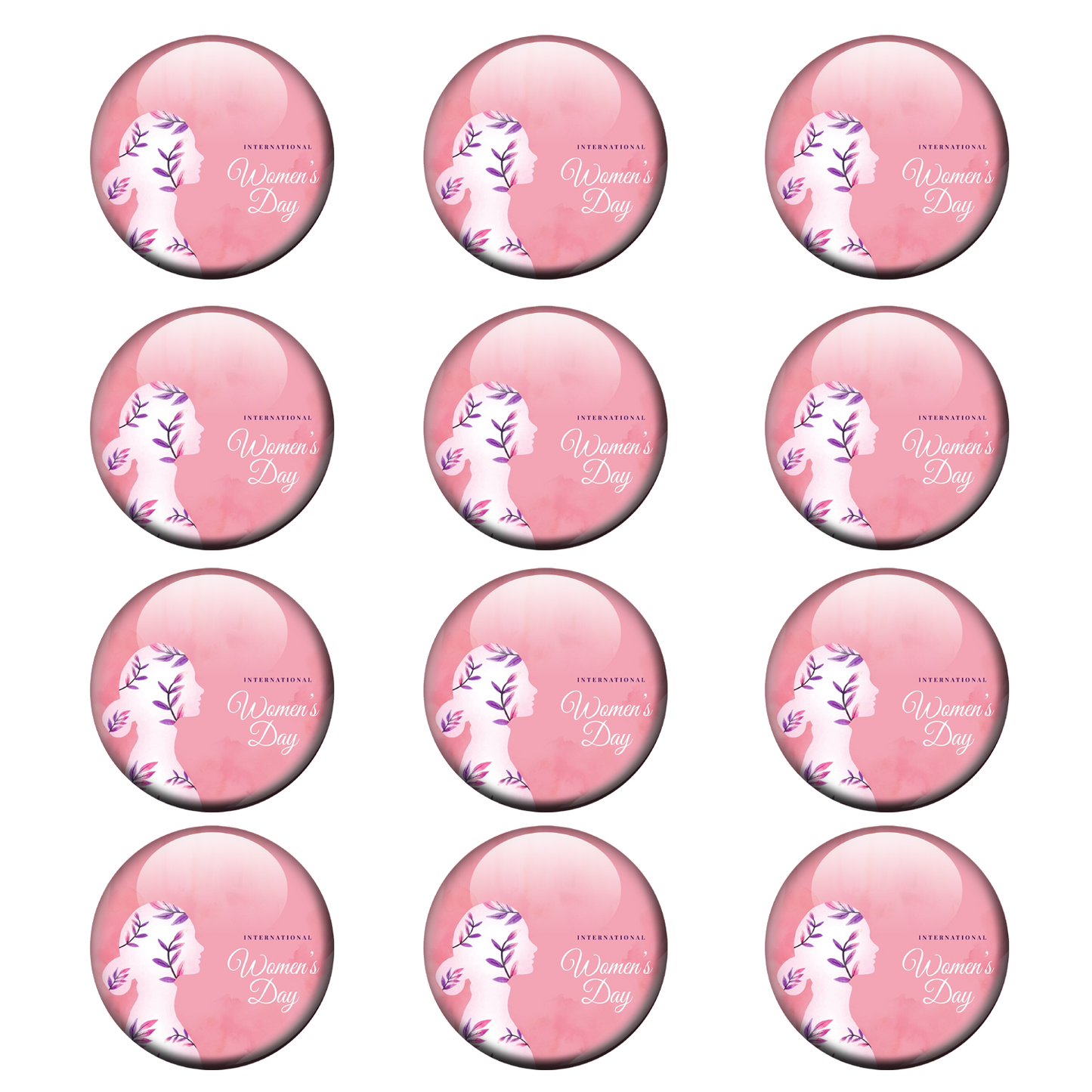 Women's day Badges