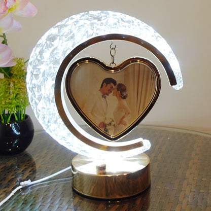 Crystal Moon Lamp