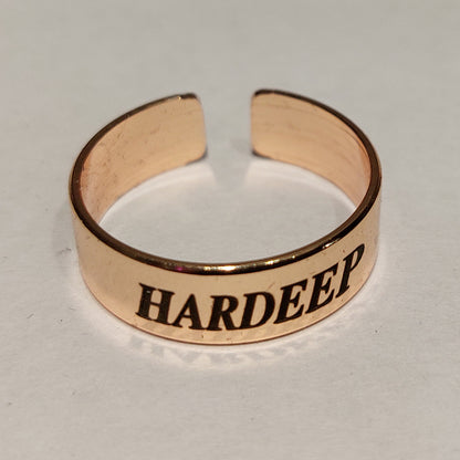 Personalized Ring | GOLDEN