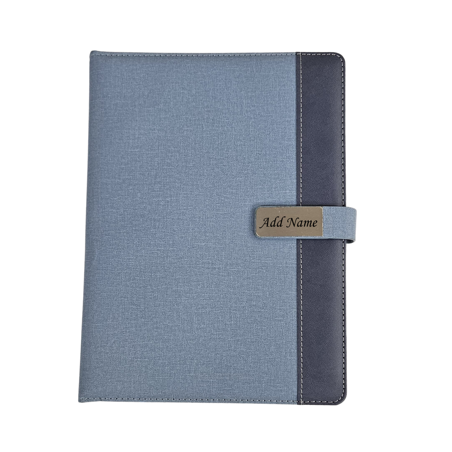 Personalized Name B5 size Notebook | Blue