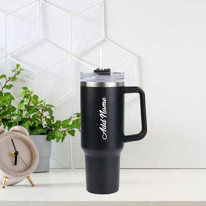 Personalized Stainless Steel with Handle