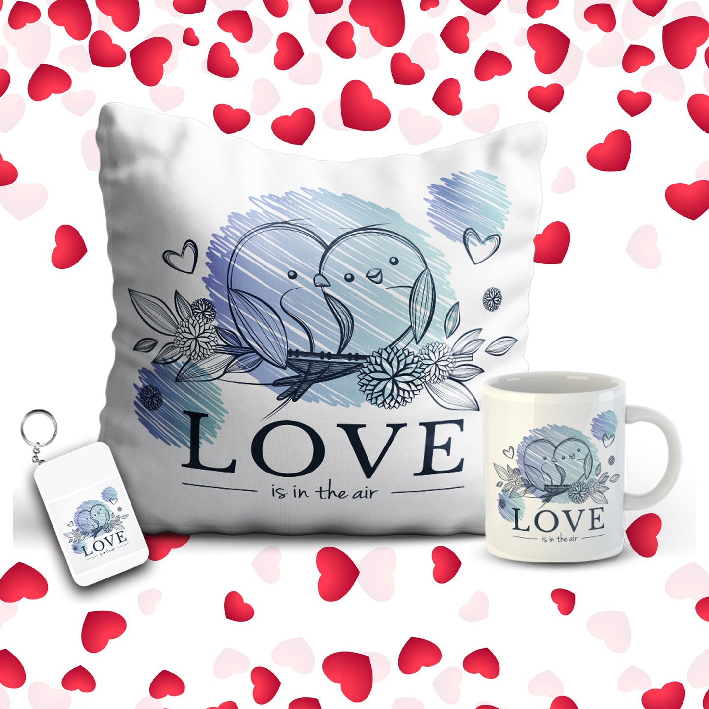 Birds in Love printed Gift Combo