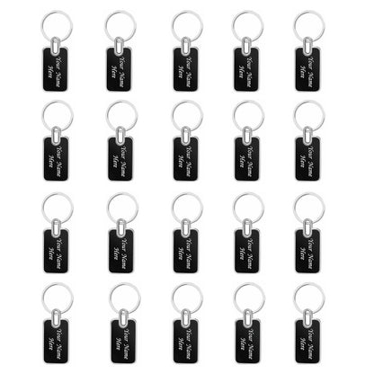 Customized metal Keychain (Pack of 10/20/30/40/50)