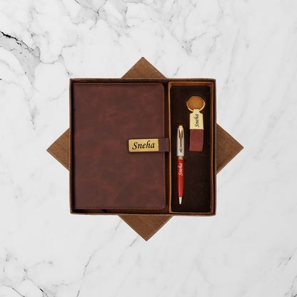 Set of 3 gift set | Brown