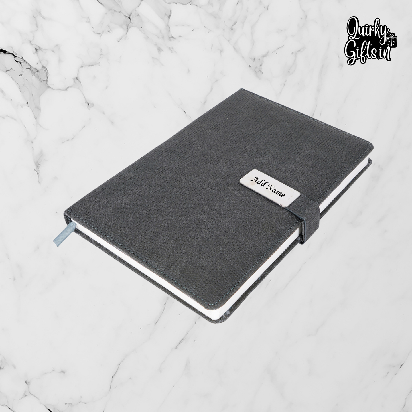 Personalized A5 Notebook | Grey