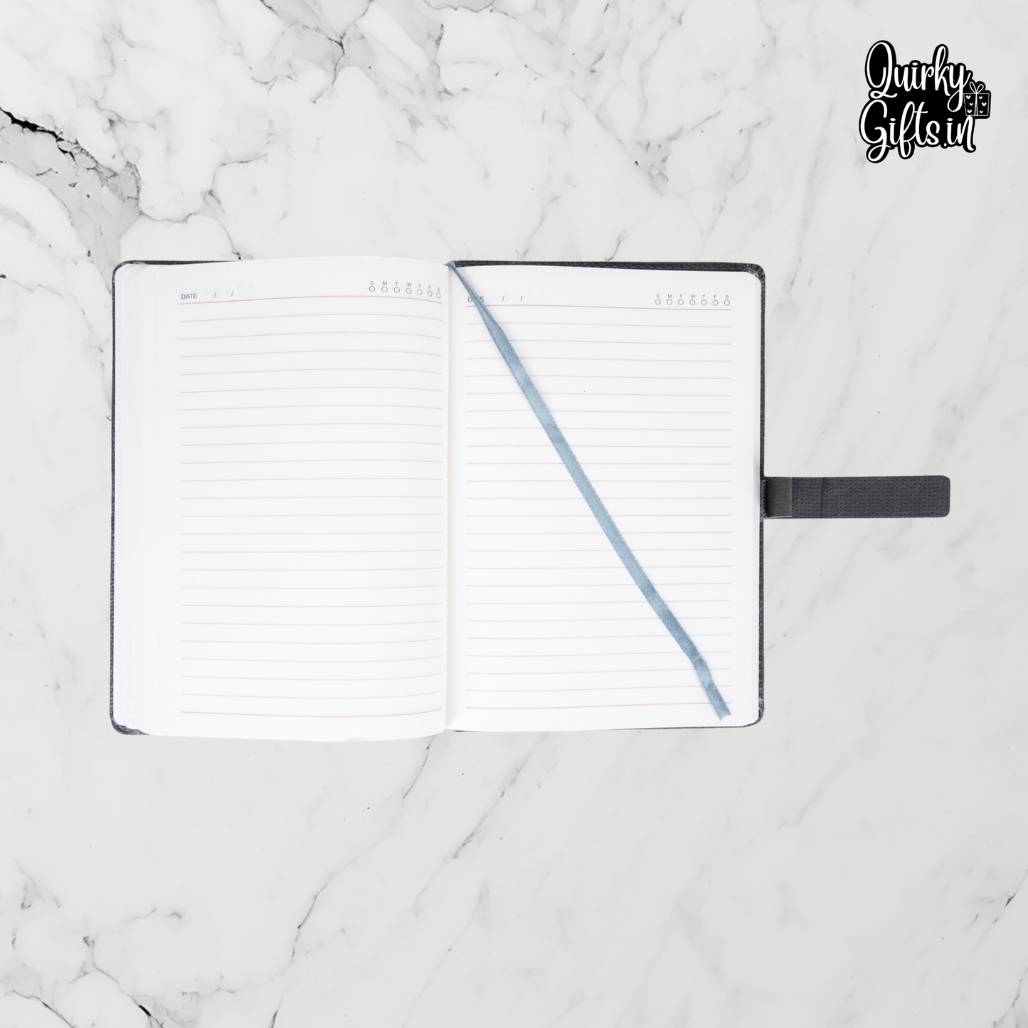 Personalized A5 Notebook | Grey