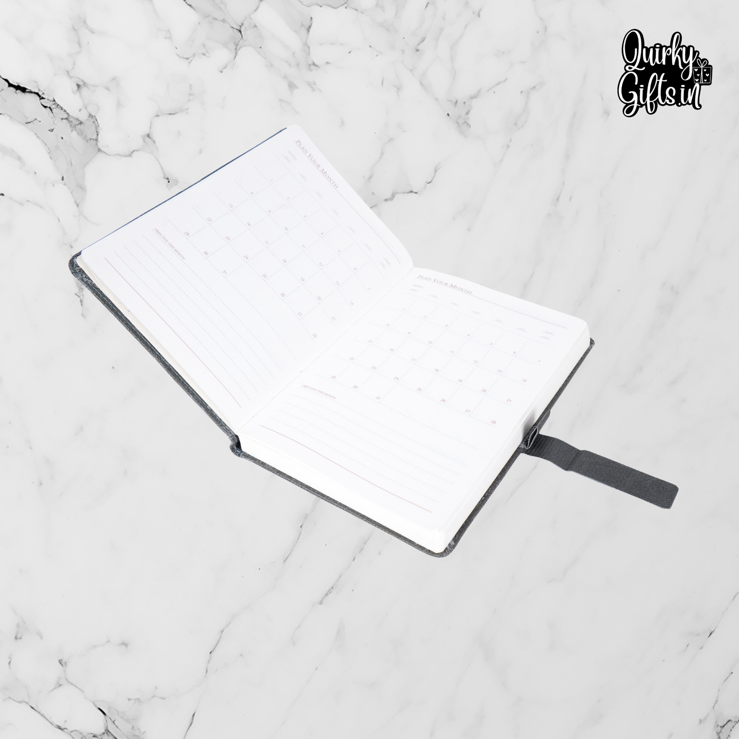 Personalized A5 Notebook | Grey