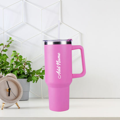 Personalized Stainless Steel with Handle