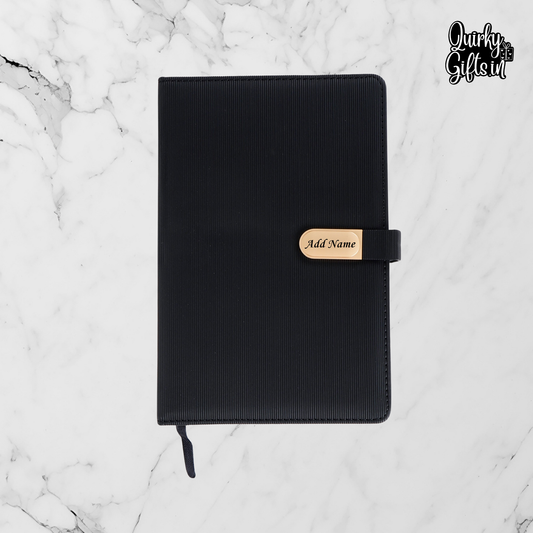 Personalized Diary | Black