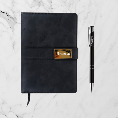 Personalized Diary & Pen Set