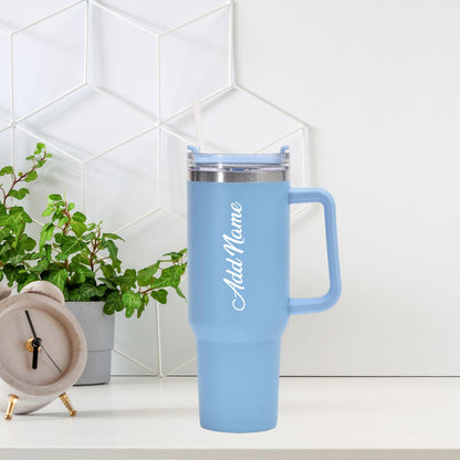 Personalized Stainless Steel with Handle