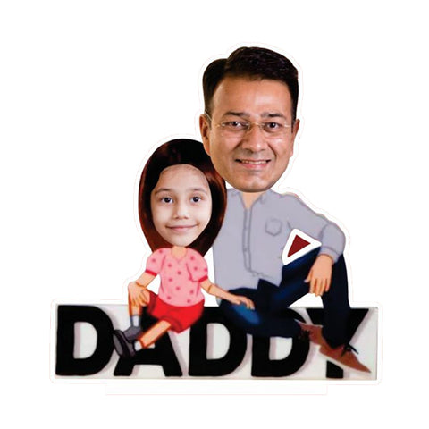 Personalized Caricature For Father | F04