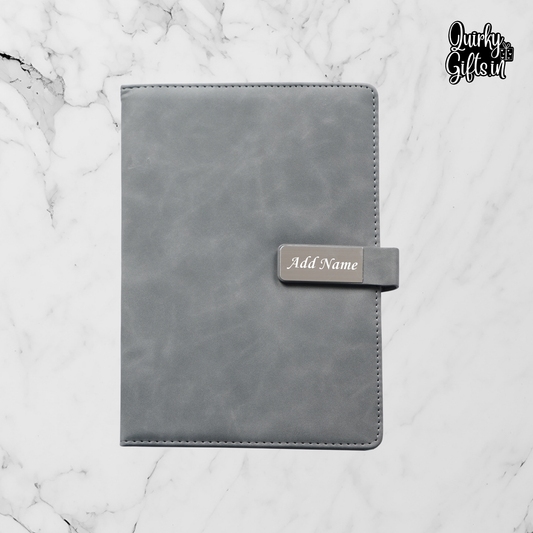 Personalized Notebook | Grey
