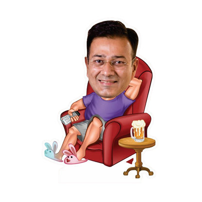 Personalized Caricature For Father | F05