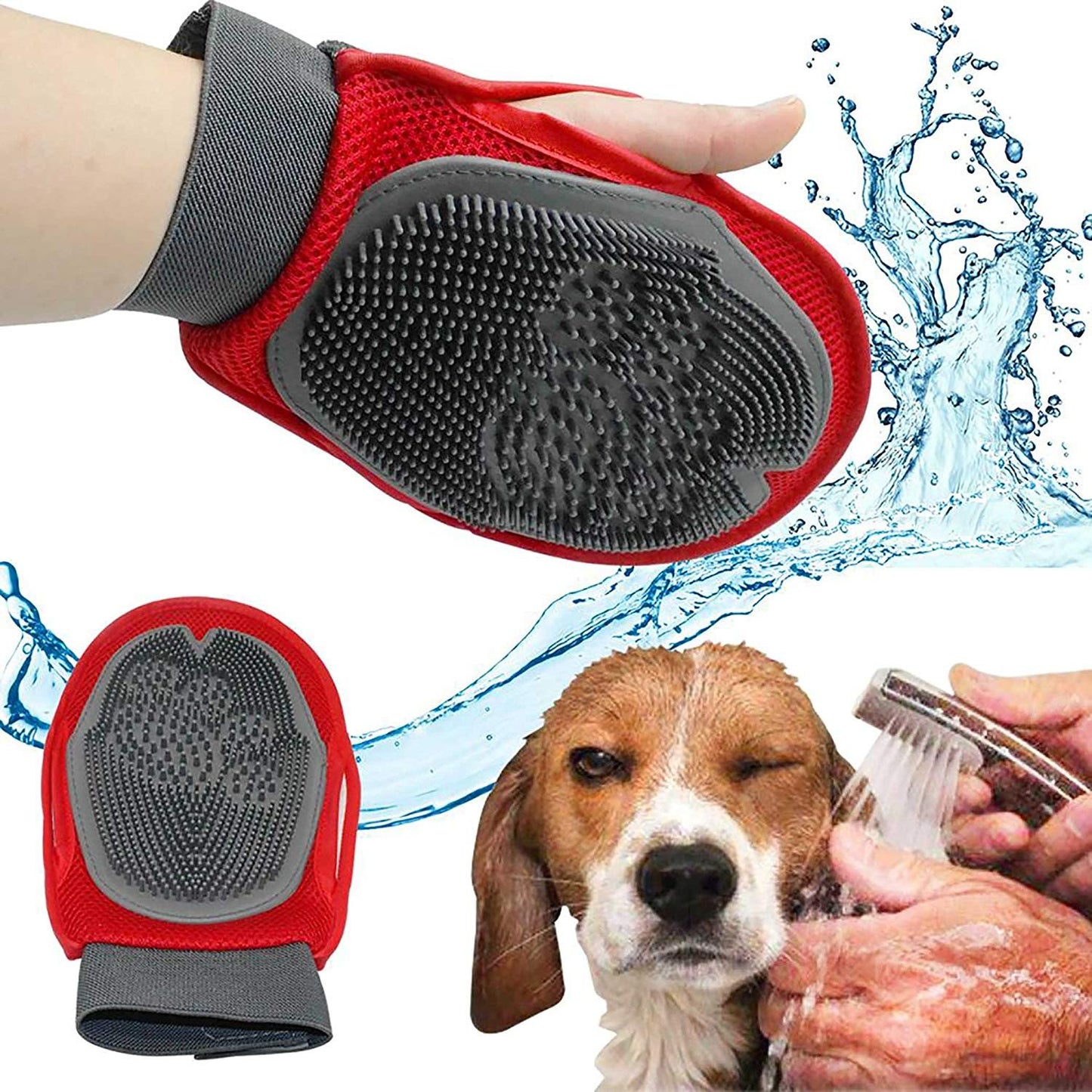 Grooming Nylon Mesh Pet Brush (Pack of 1)