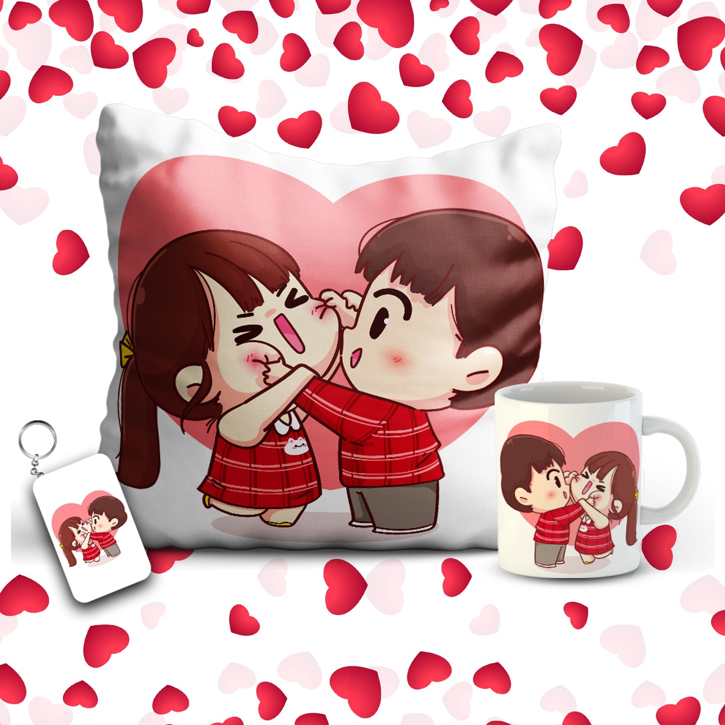 Cute Couple printed Gift Combo