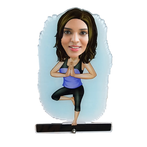 Yoga Pose Caricature | AC22