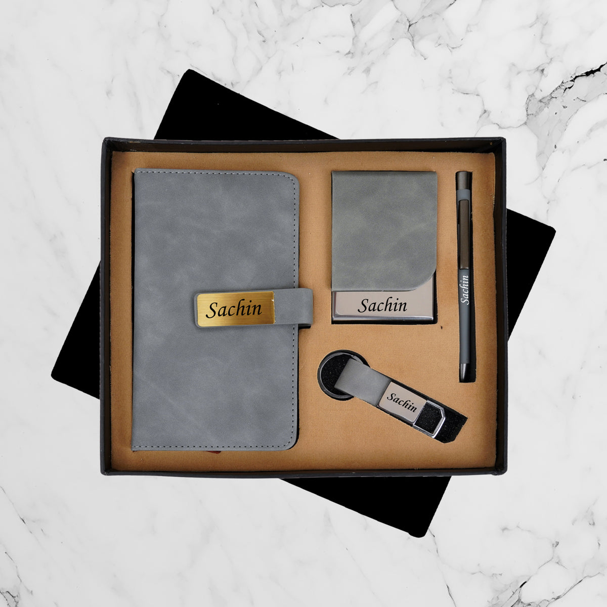 Set of 4 Gift set | Tan
