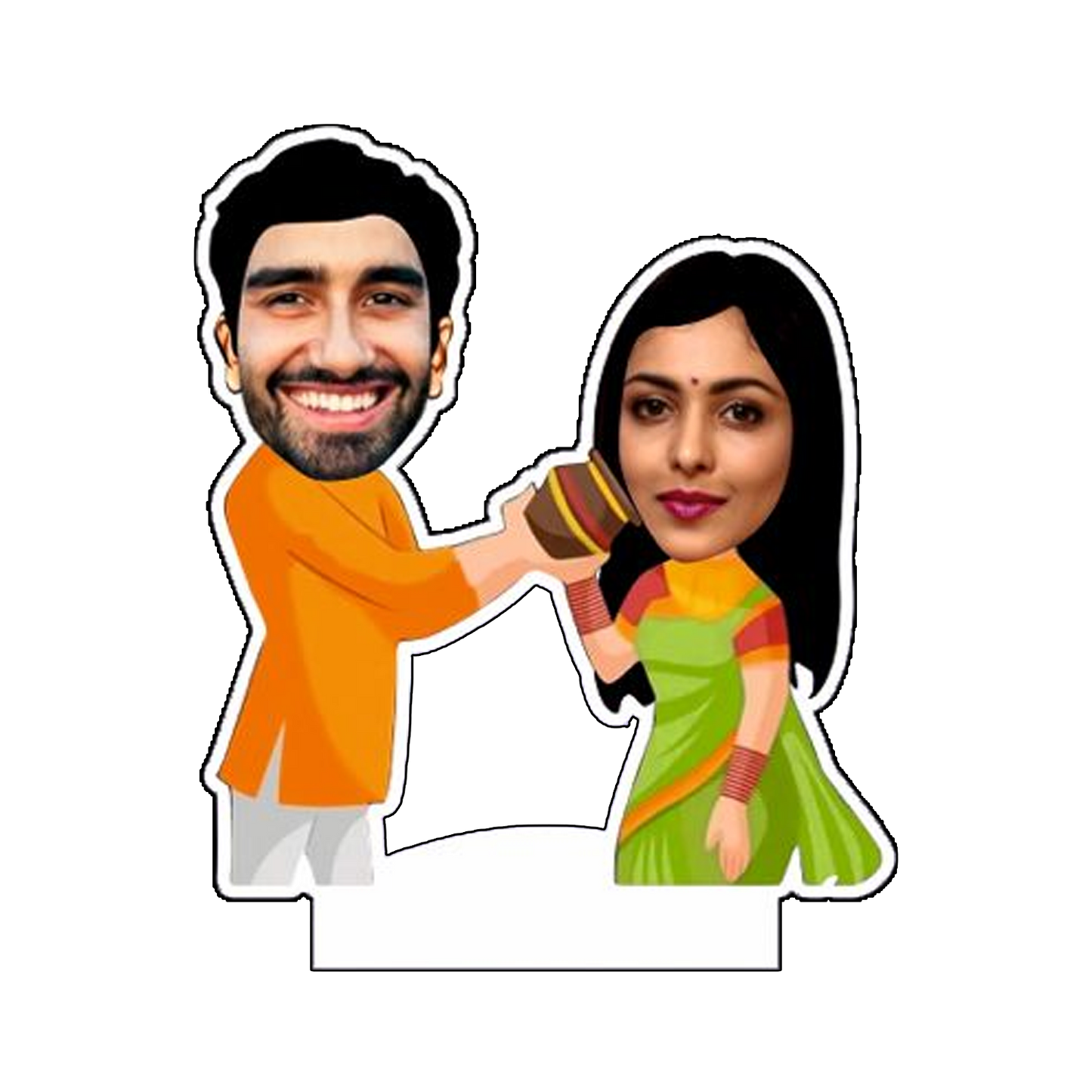 Karwa Chauth Caricature | KC-05