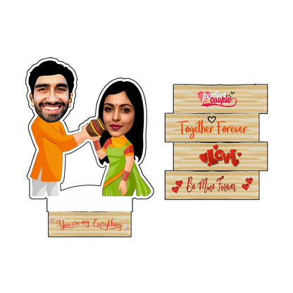 Karwa Chauth Caricature | KC-05