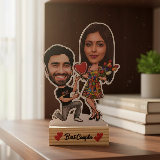 Personalized MDF Caricature | 01