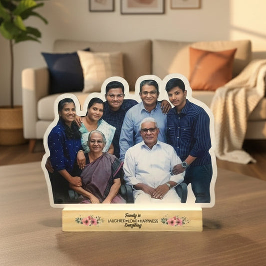 Personalized Wooden Cutout 8X6 Inches