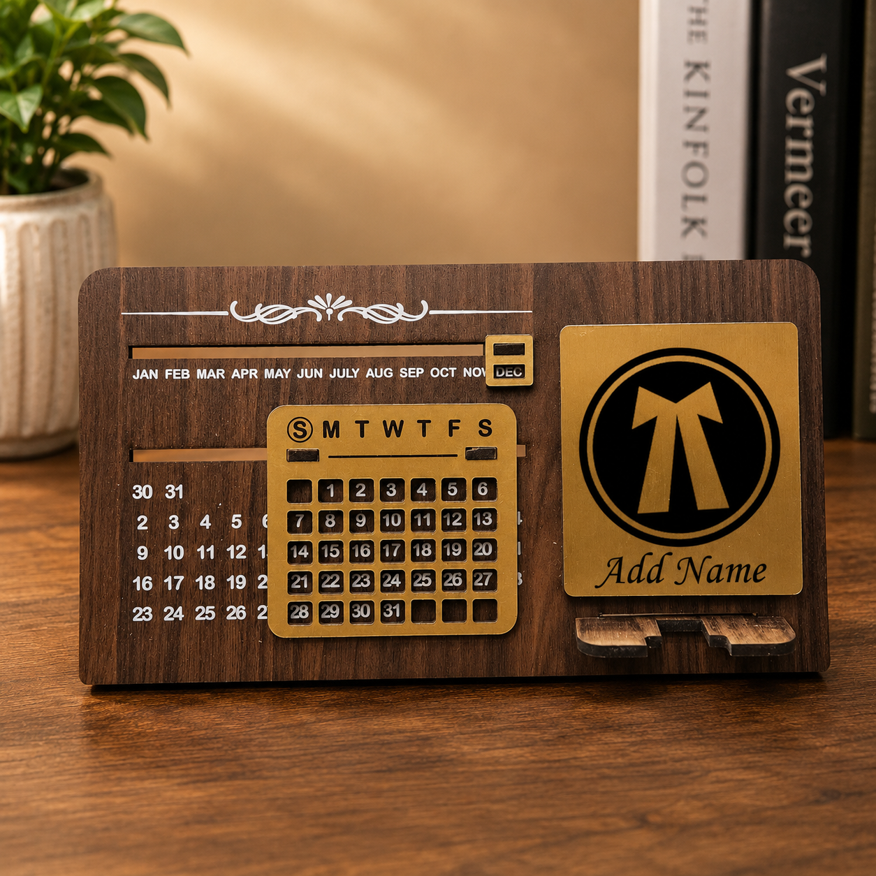 2 in 1 Calendar & Mobile stand frame
