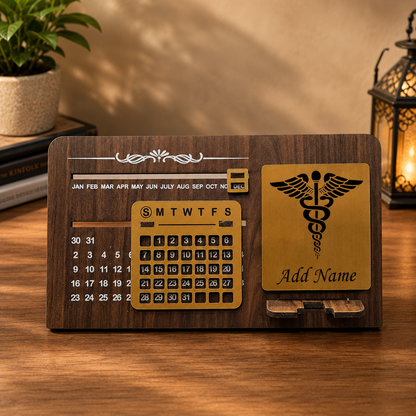 2 in 1 Calendar & Mobile stand frame
