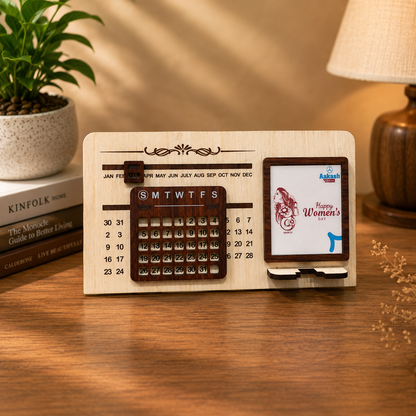 2 in 1 Calendar & Mobile stand frame