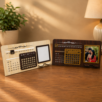 2 in 1 Calendar & Mobile stand frame