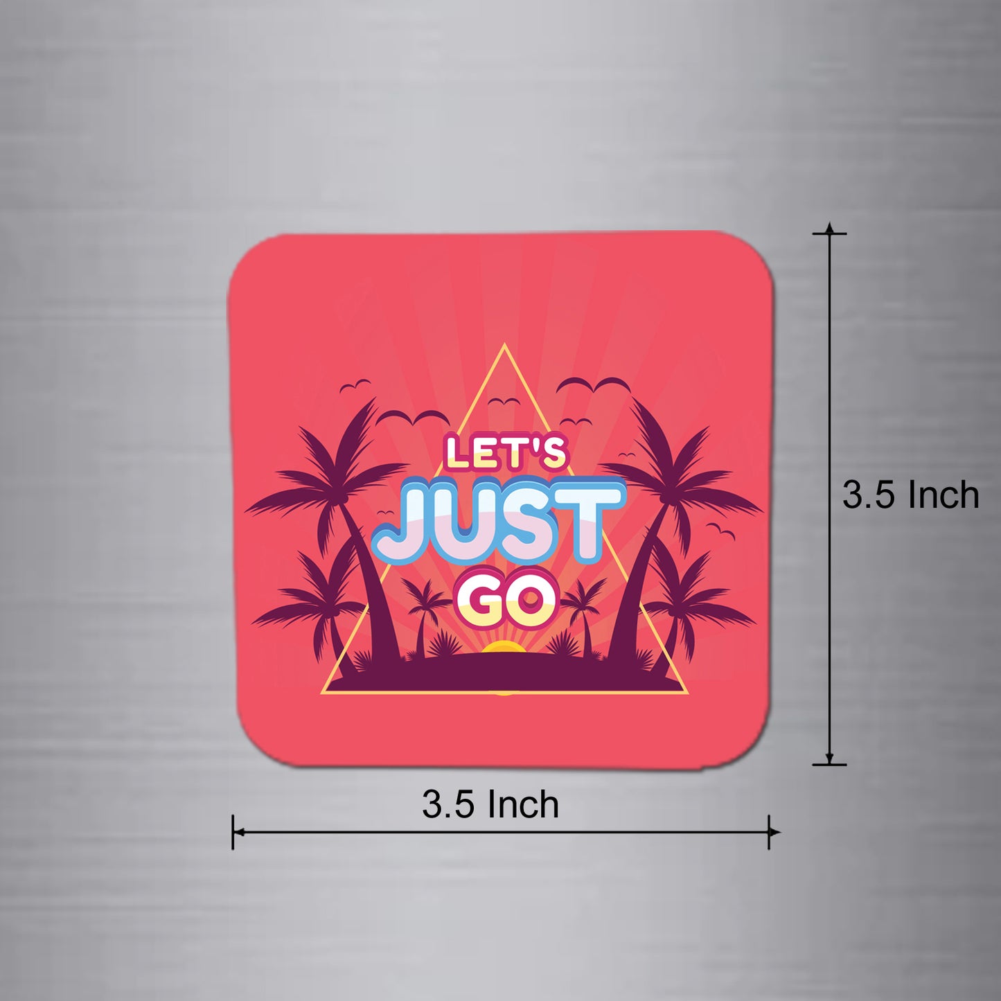 Fridge Magnet | Let's just Go - FM031