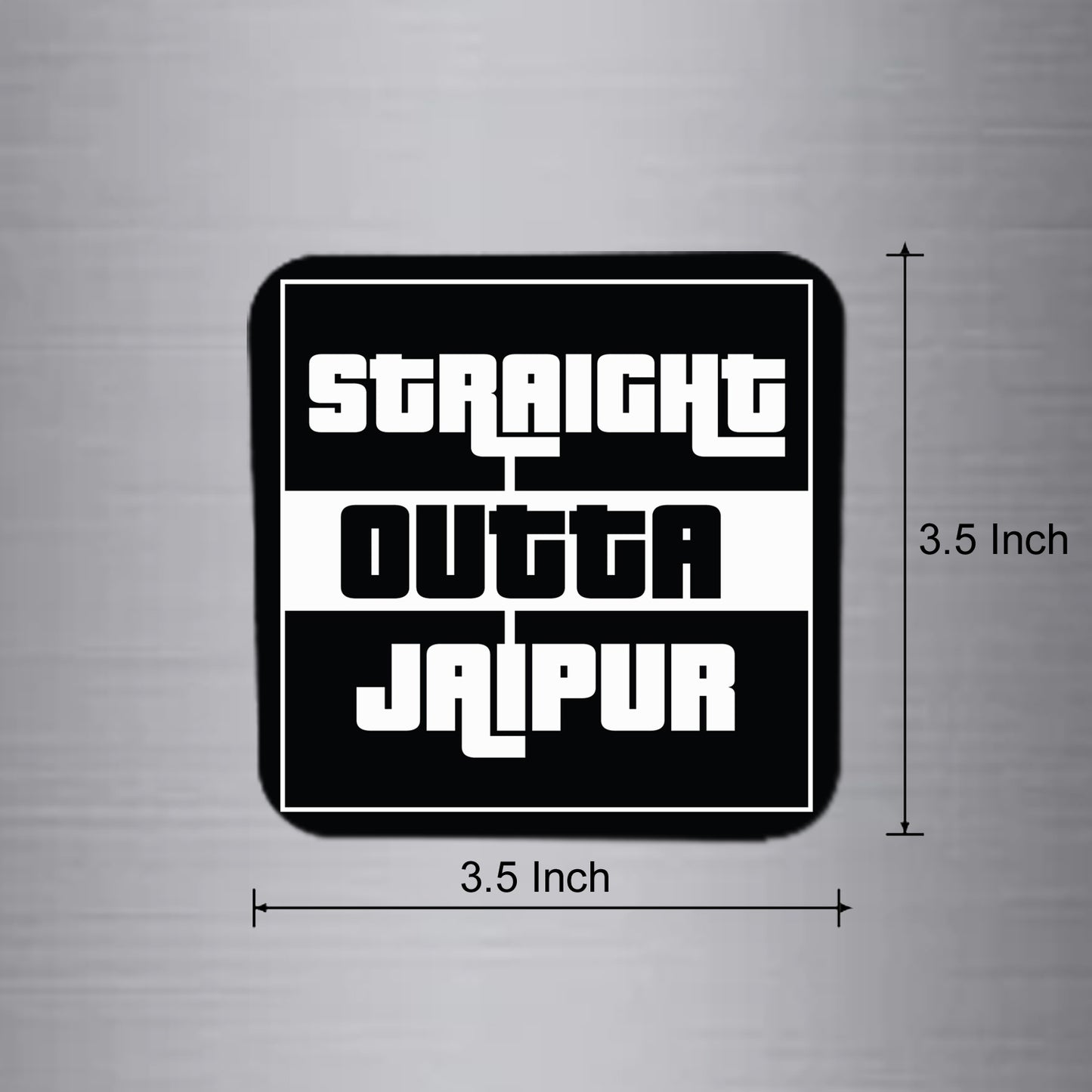Fridge Magnet | Straight Outta Jaipur - FM088