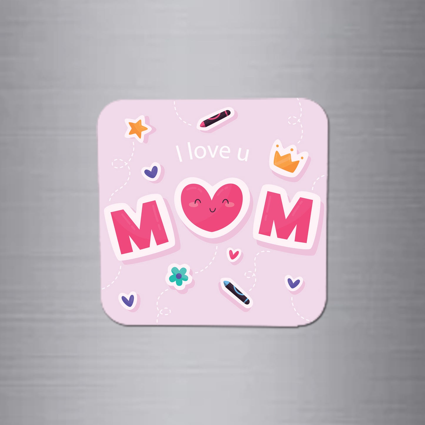 Fridge Magnet | I Love U Mom- FM060