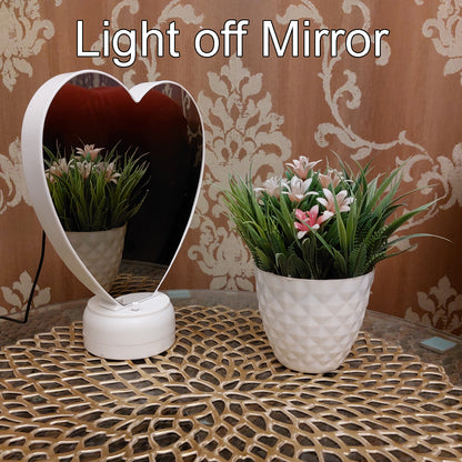 Personalized Magic Mirror Heart Shape Frame