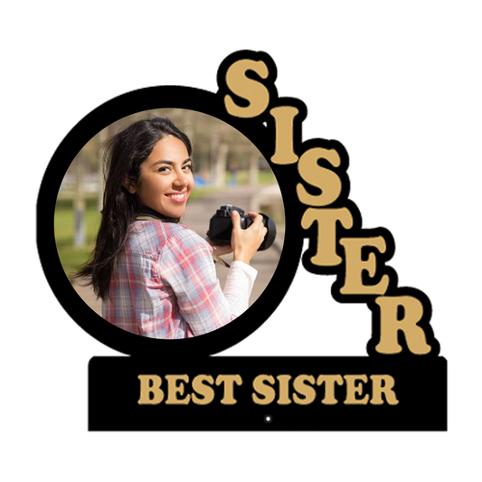 Best Sister Table Frame | 11x9 inches