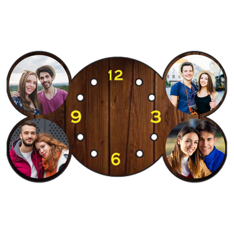 Customized Wall Clock | 12x8 inches