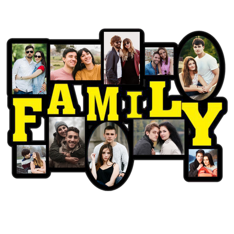 Family Wall Frame | 24x16 inches | JS250