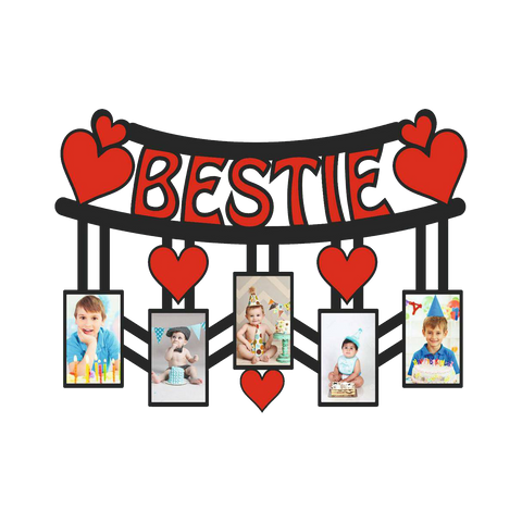 BESTIE Wall Frame | 12x18 inches | JS266