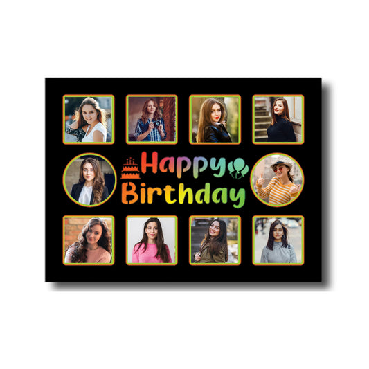 LED Backlight Birthday Frame | LB-8